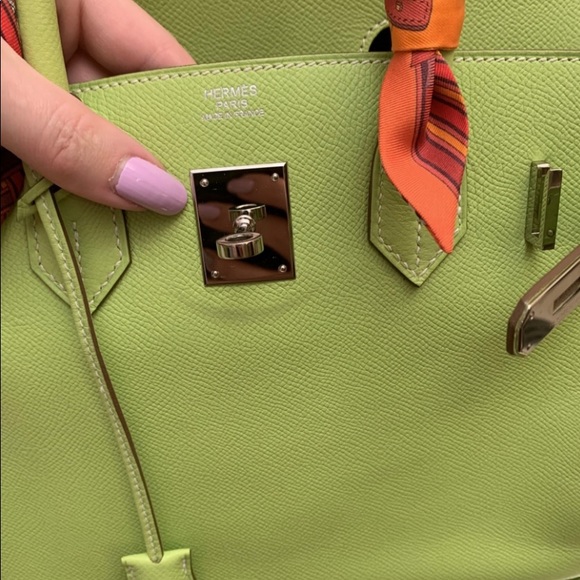SOLD❗️Hermès Birkin 30 Epsom Kiwi - Picture 10 of 16